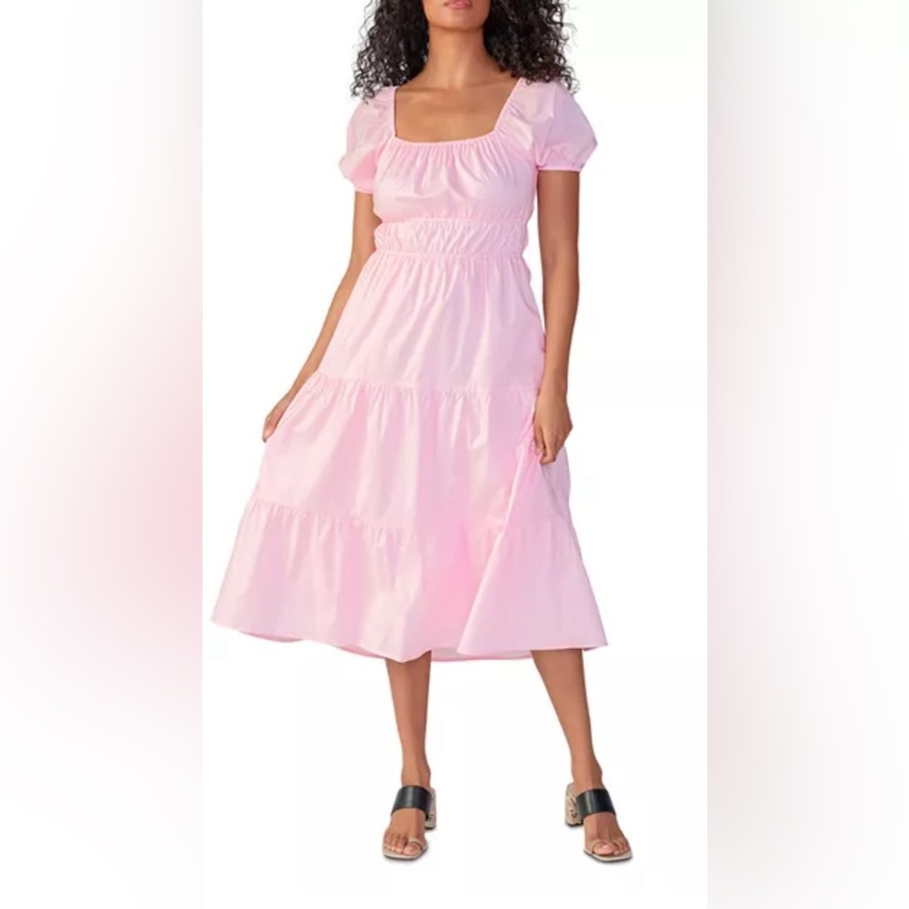 Sanctuary Women's Tie Detail Midi Dress NWT 14 - Picture 1 of 12